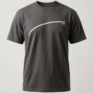 SMR Brand Apex Line Tee graphite front view