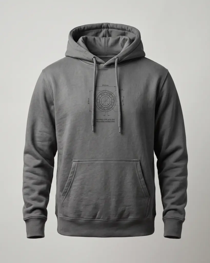 SMR Brand Bearing Hood graphite front view
