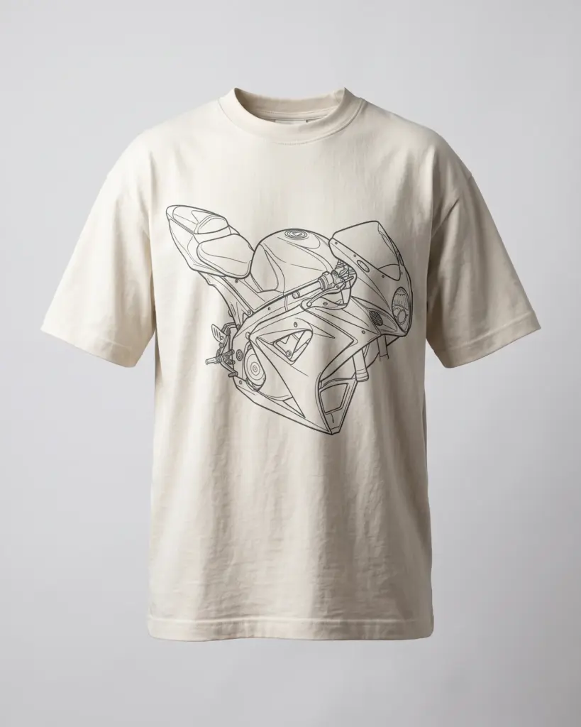 SMR Brand Bodywork Tee bone front view