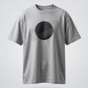 SMR Brand Eclipse Tee grey front view