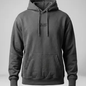 SMR Brand Null Hood charcoal front view