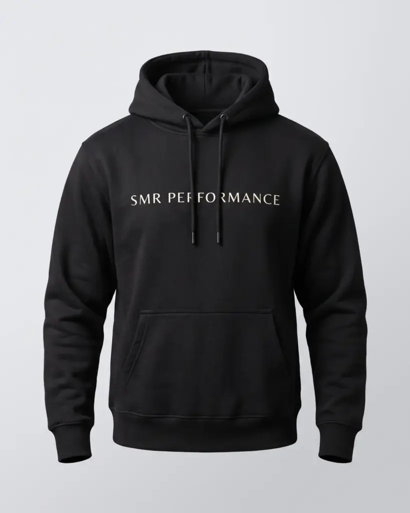 SMR Brand Performance Hood black front view