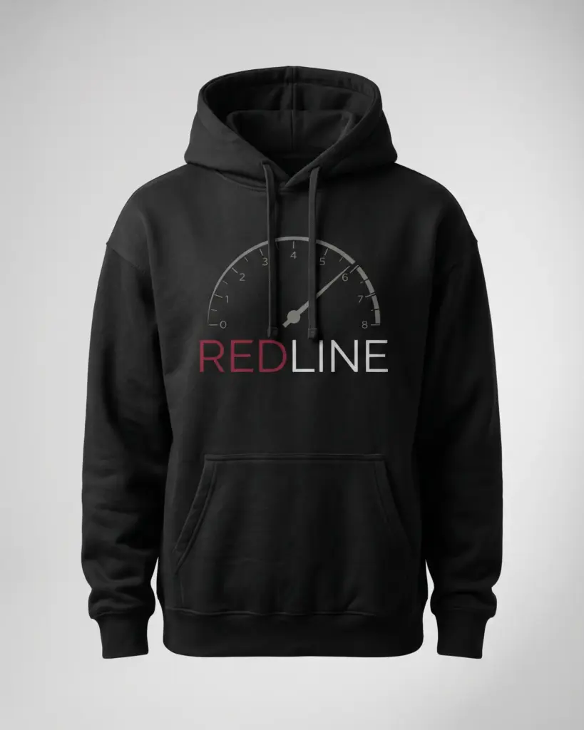 SMR Brand Redline Grand Hood black front view