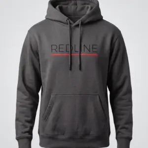 SMR Brand Redline Minimal Hood charcoal front view