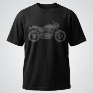 SMR Brand Silhouette Tee black front view
