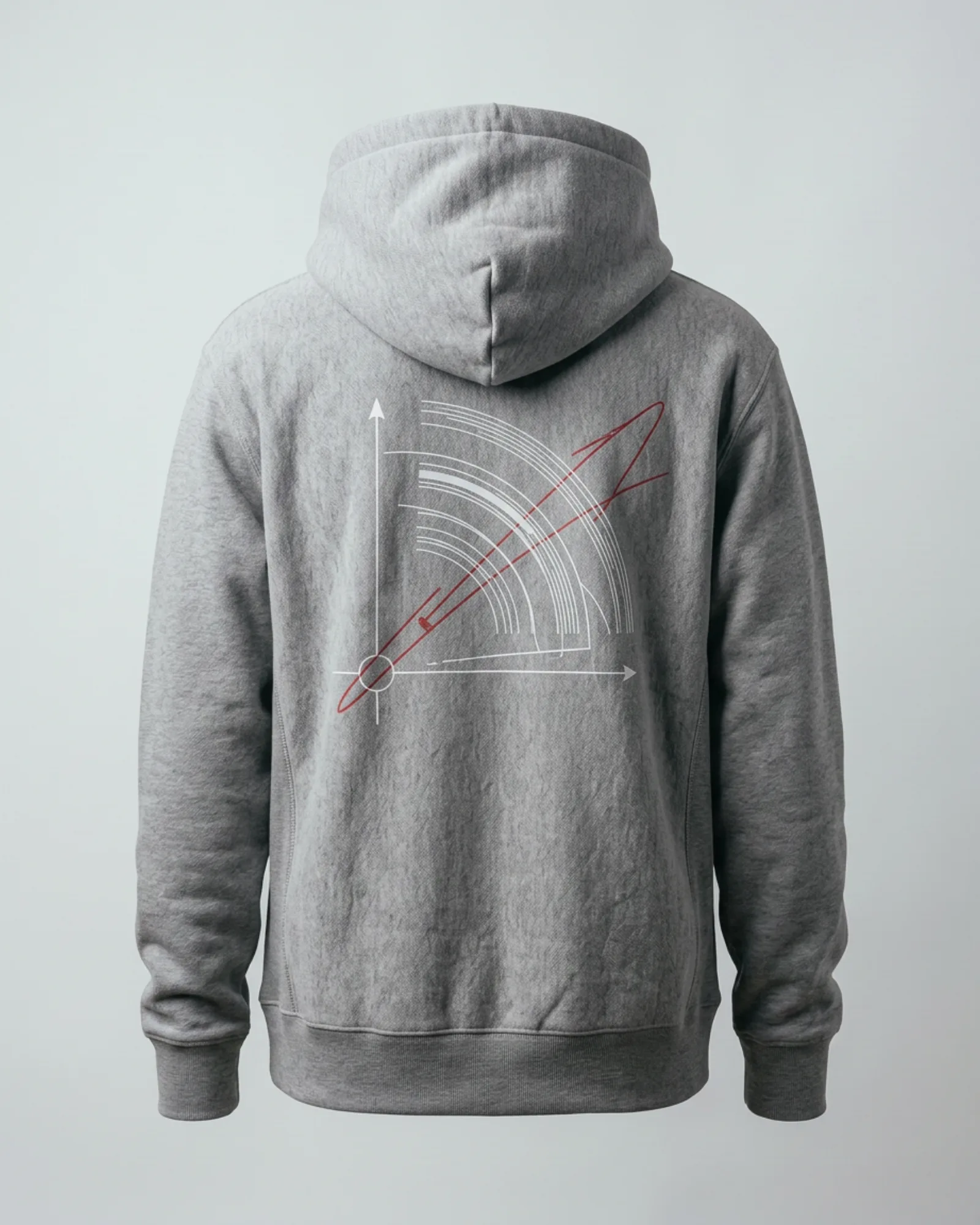 SMR Brand Telemetry Hood grey back view
