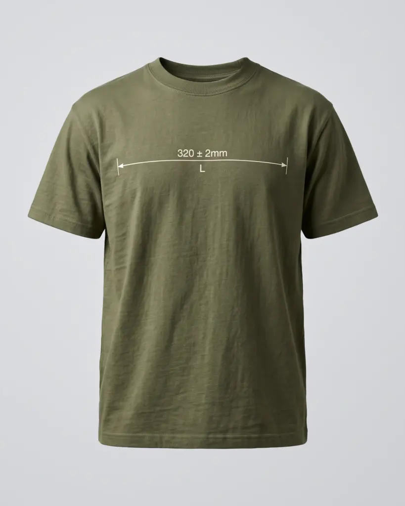 SMR Brand Tolerance Tee olive front view