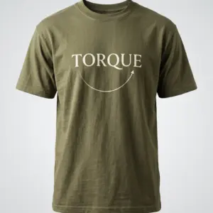 SMR Brand Torque Line Tee olive front view