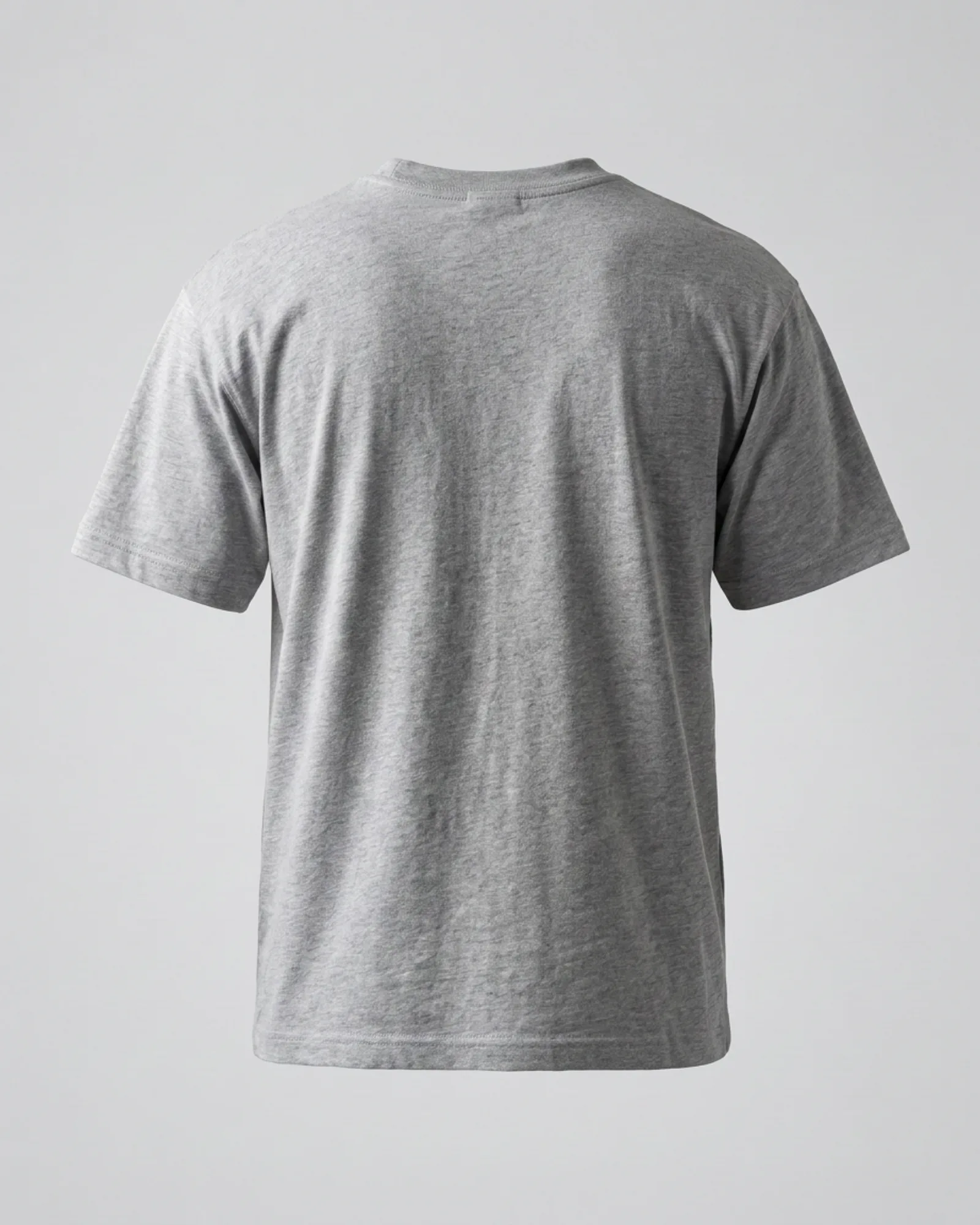 SMR Brand Vector Tee grey back view